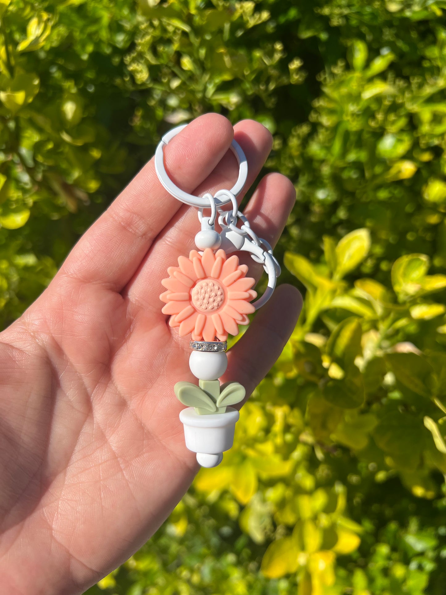 Flower Pot Keychain