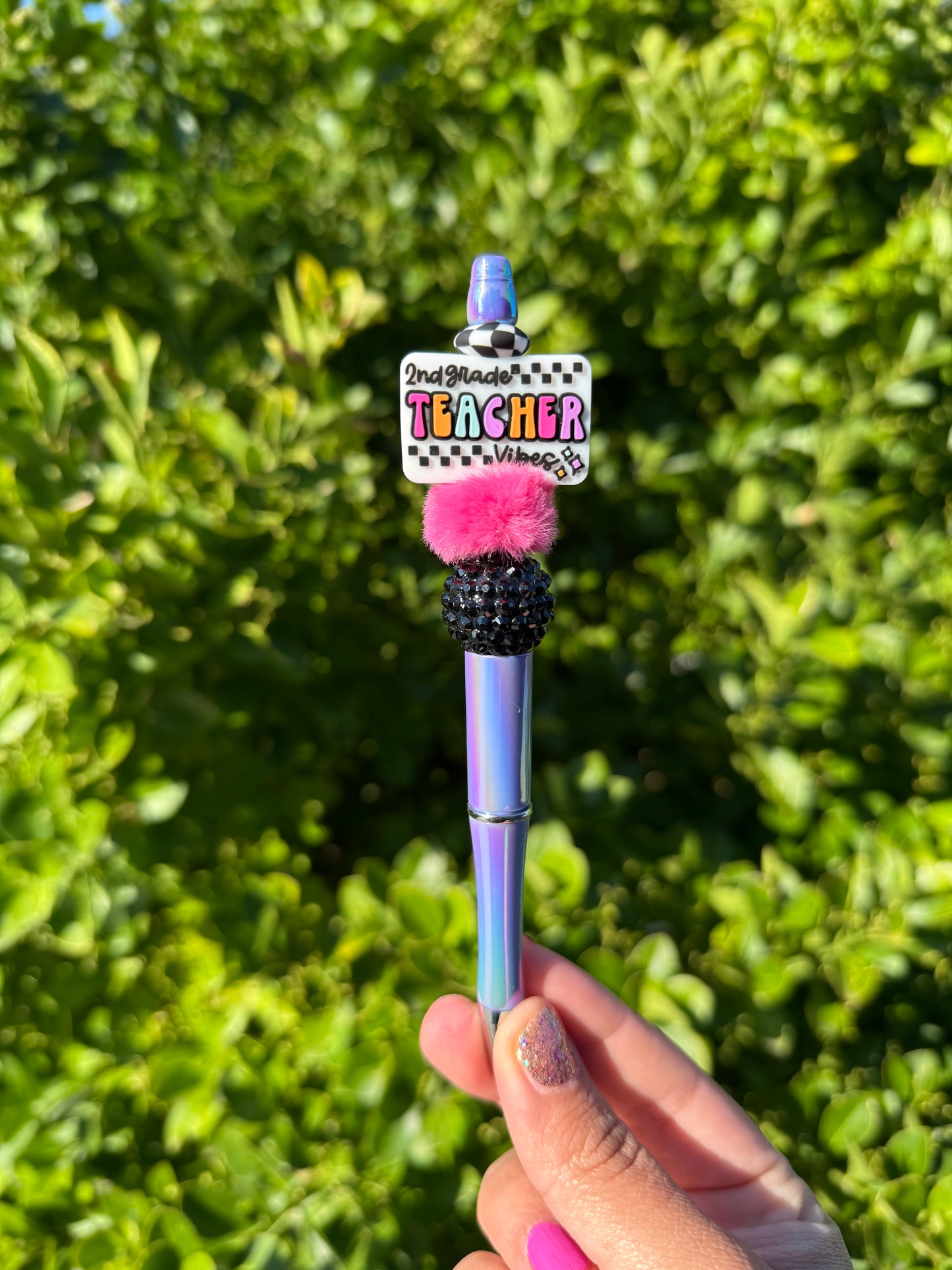 Checked Teacher Pens