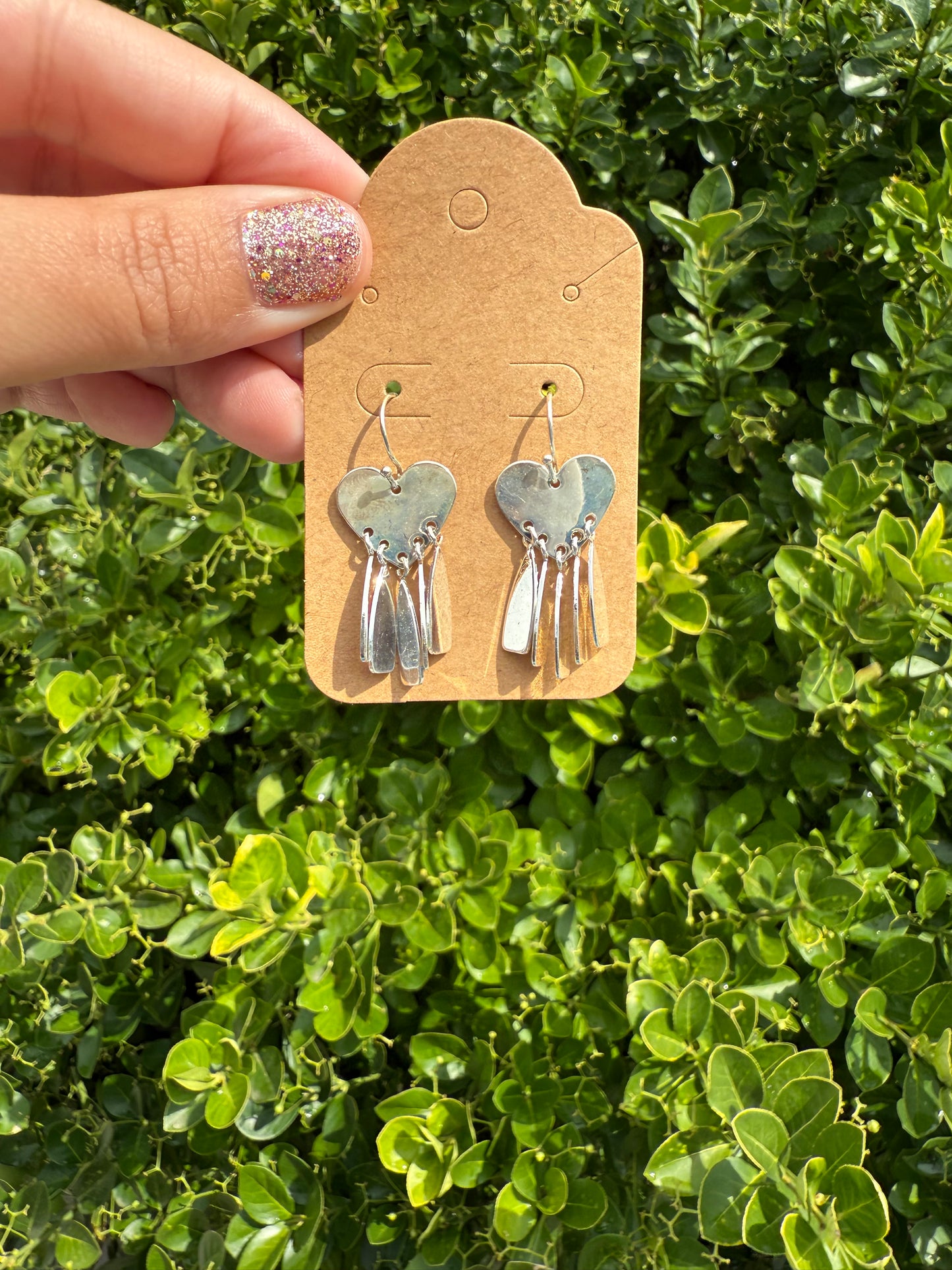 Shimmer Dangle Earrings