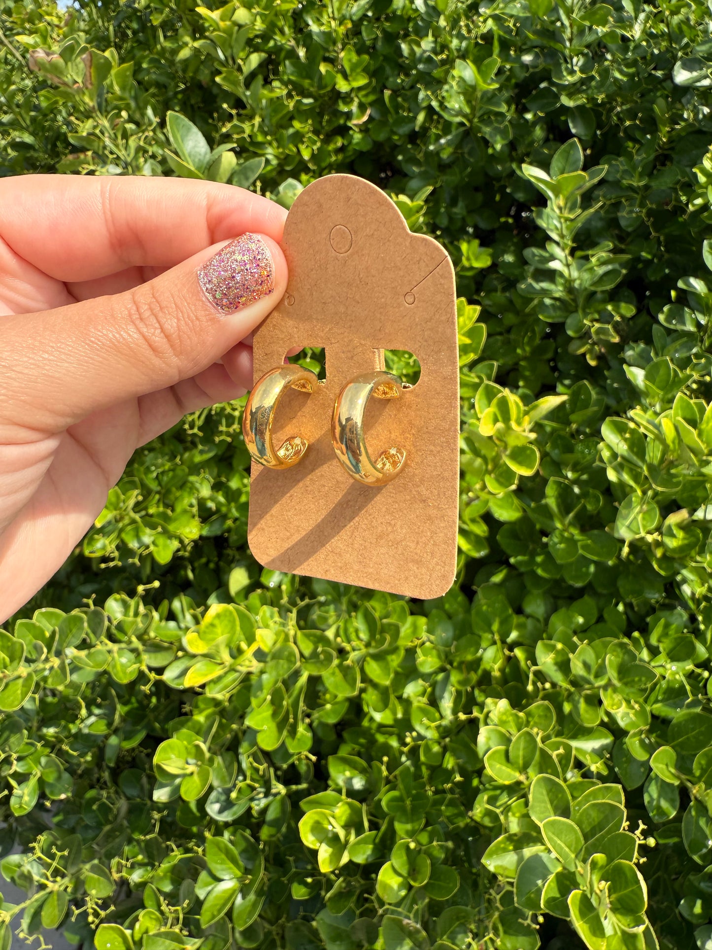 Hoop Clip On Earrings