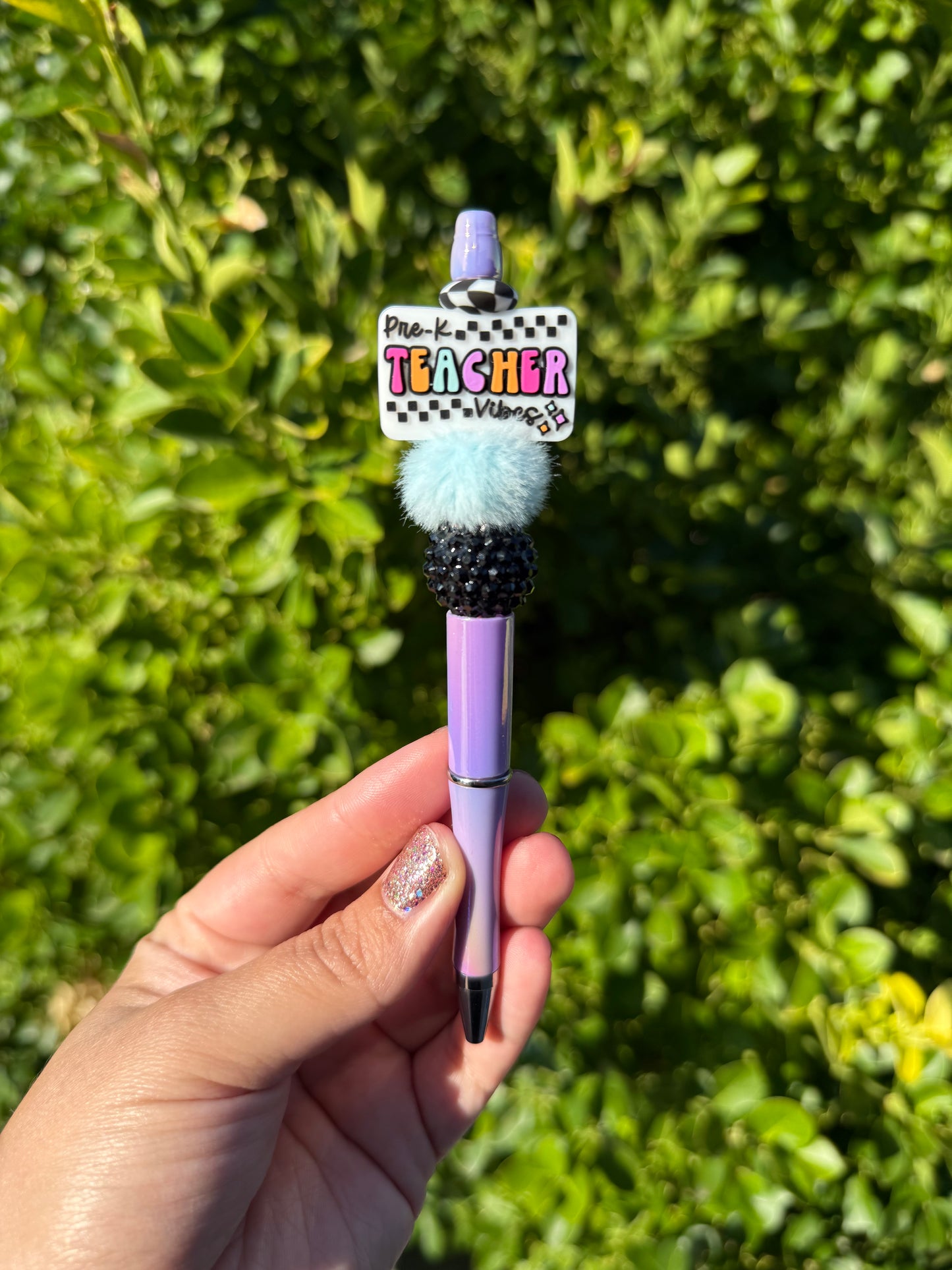 Checked Teacher Pens