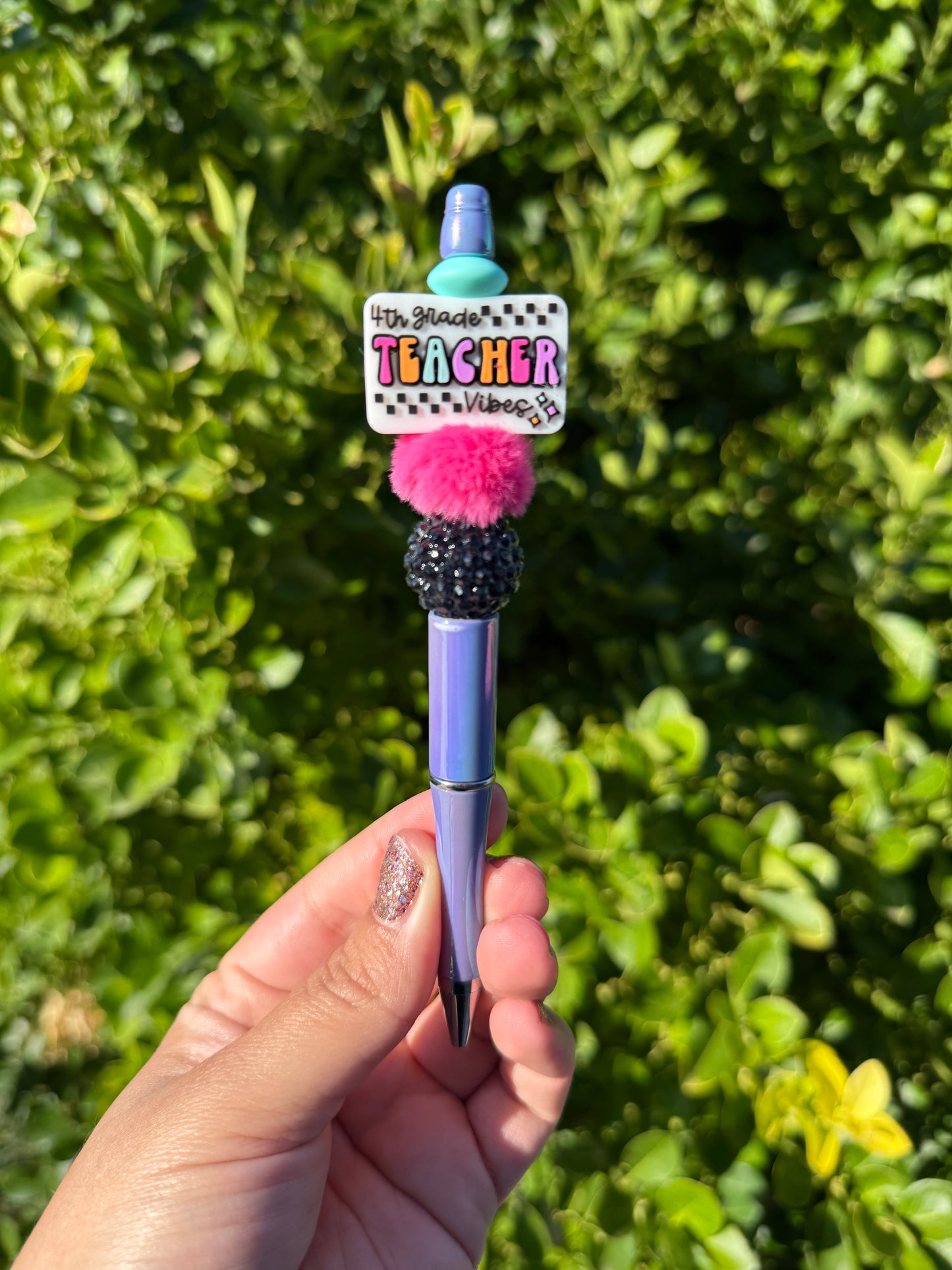 Checked Teacher Pens