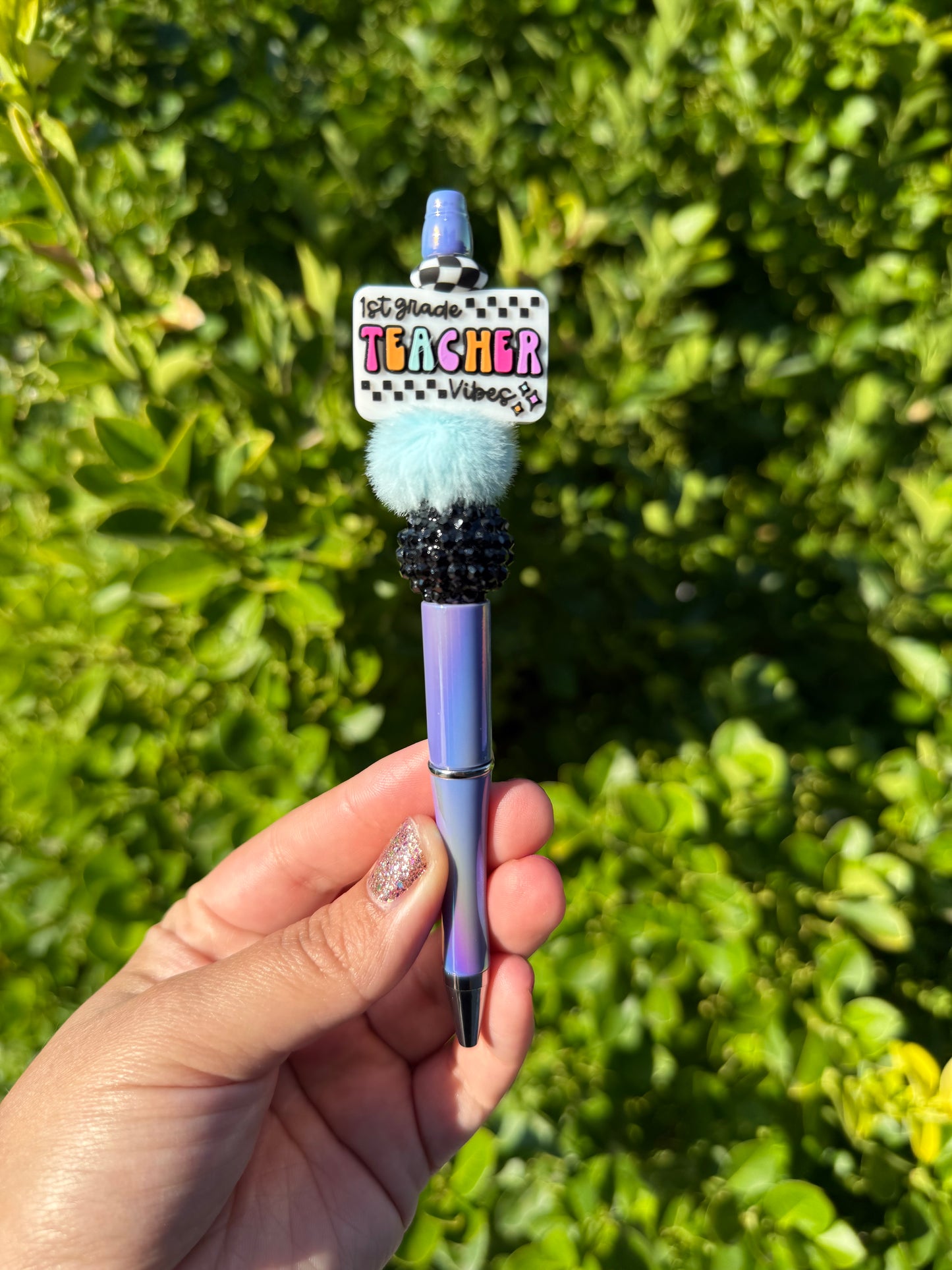 Checked Teacher Pens
