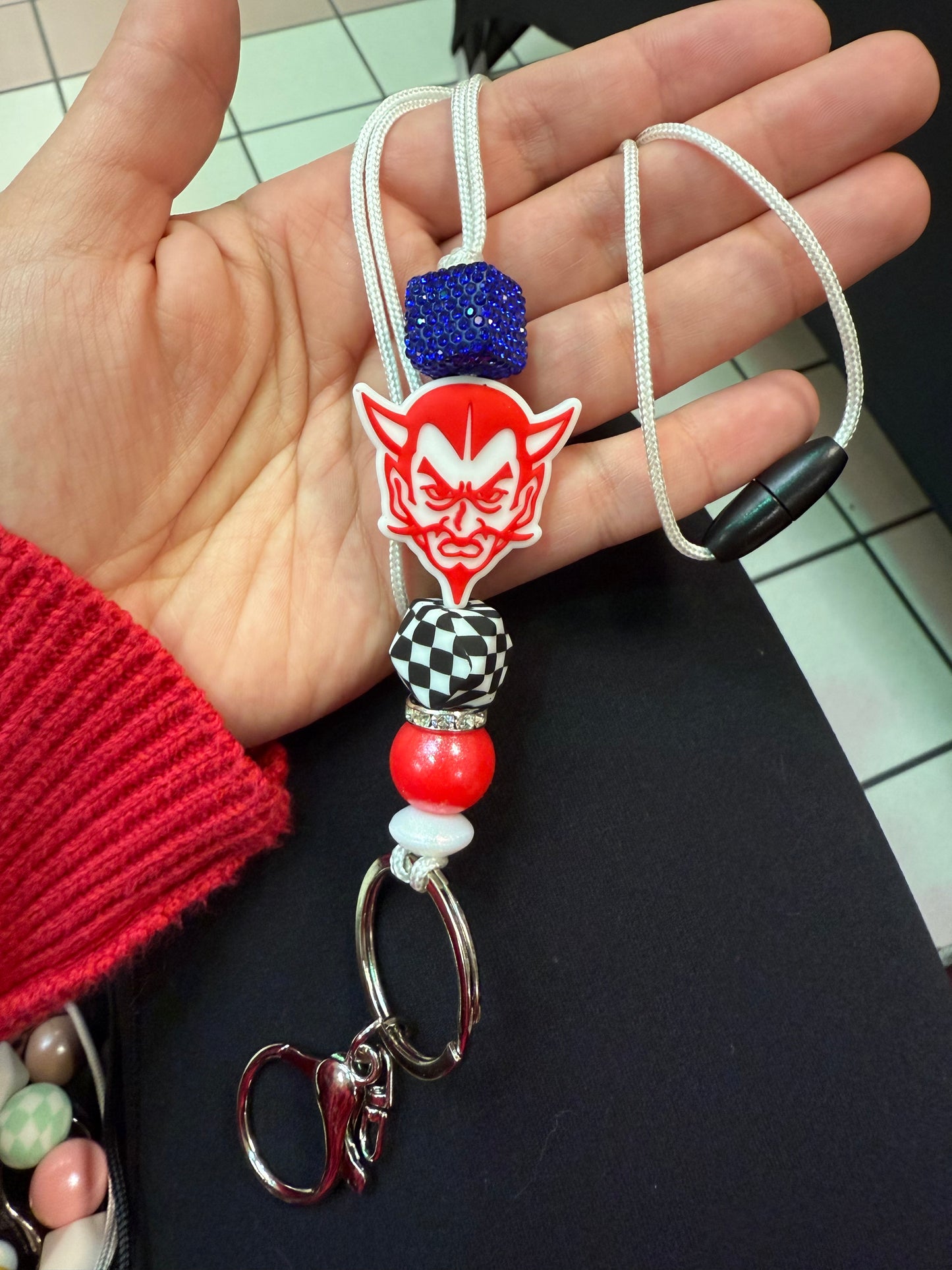 Red Demon Lanyard