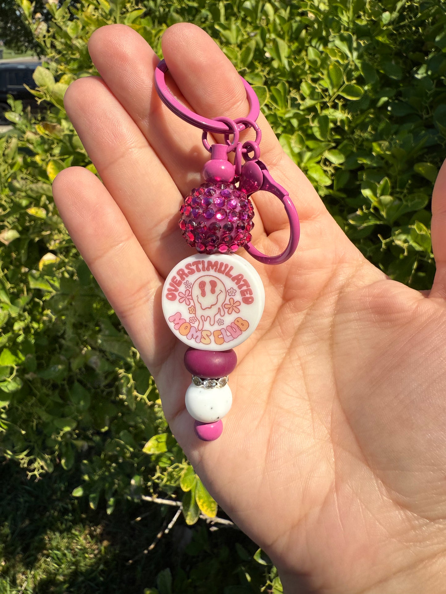 Moms Club Keychain Bar