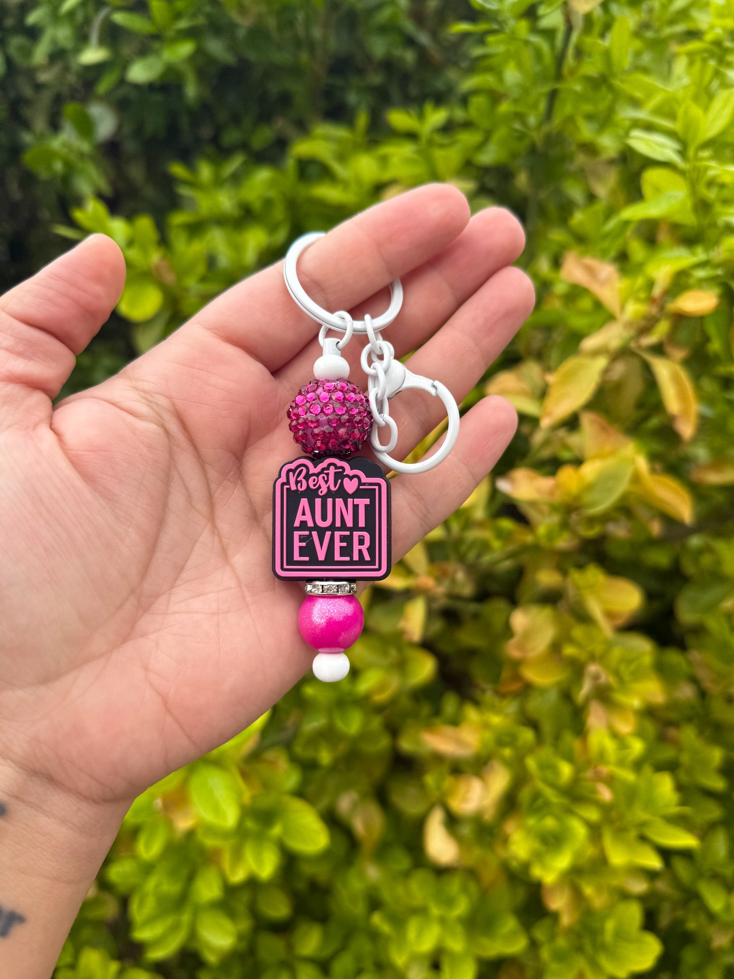 Best Aunt Keychain