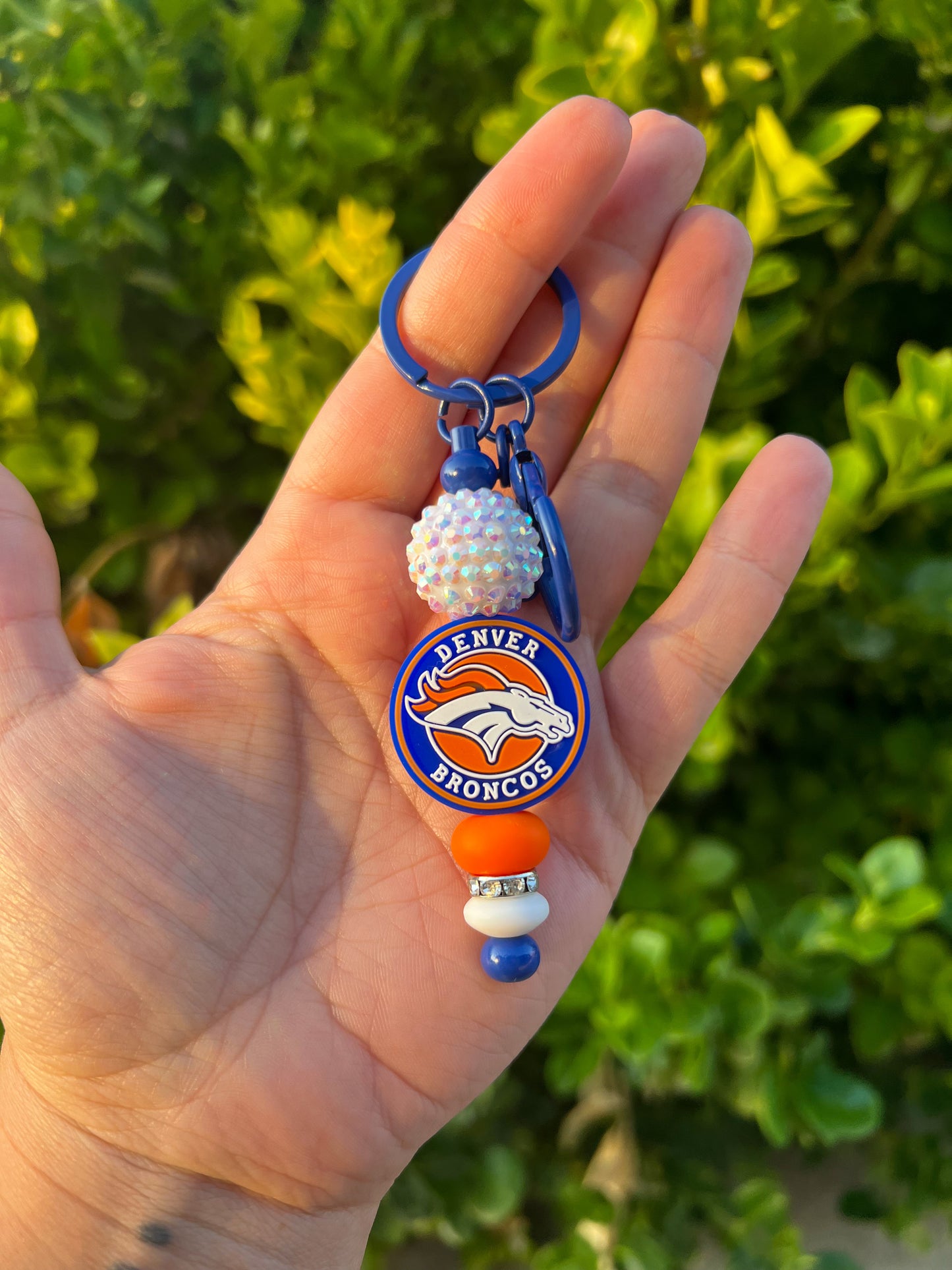 Broncos Keychain
