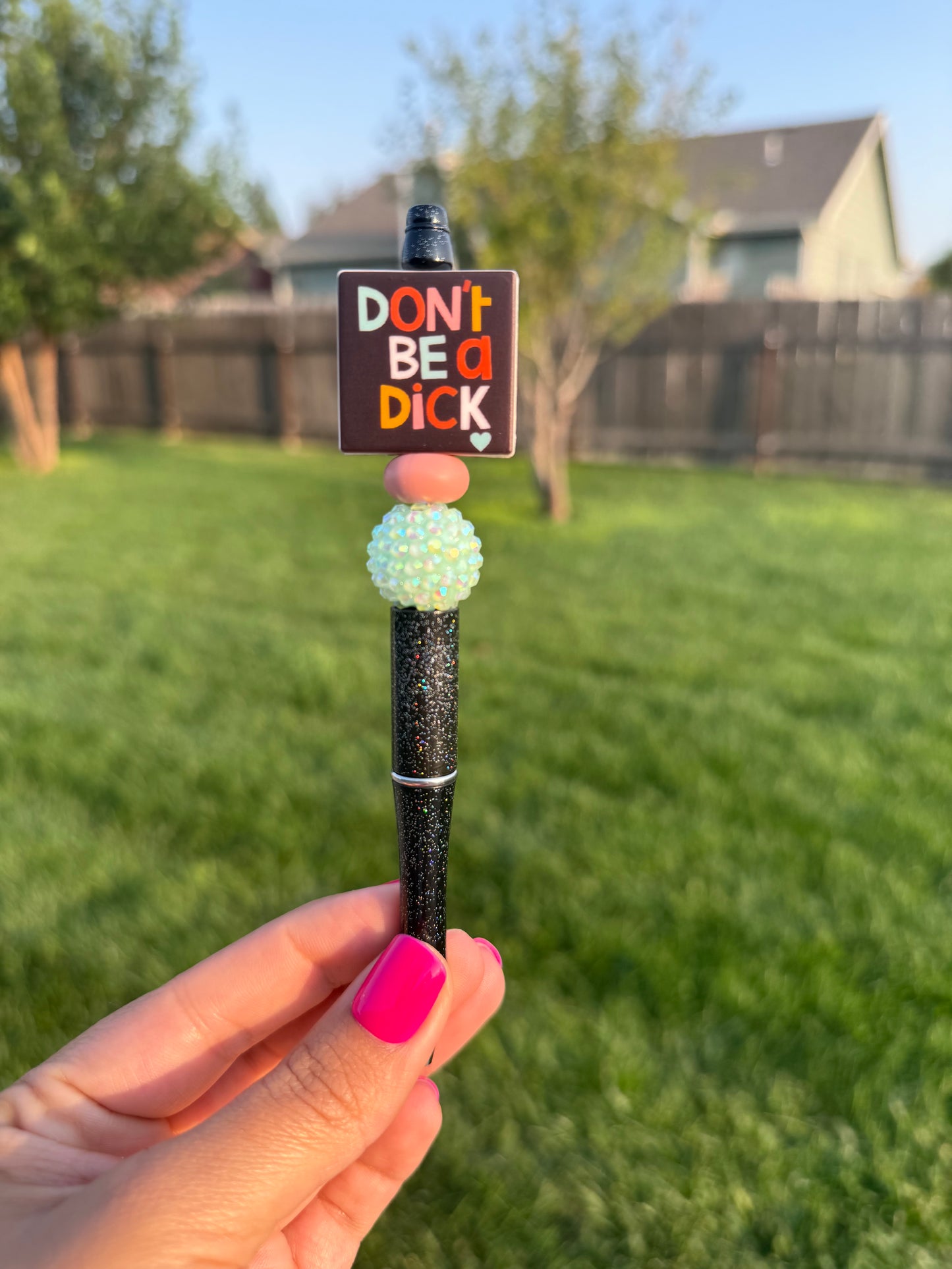Don’t Be A Dick Pen - Black