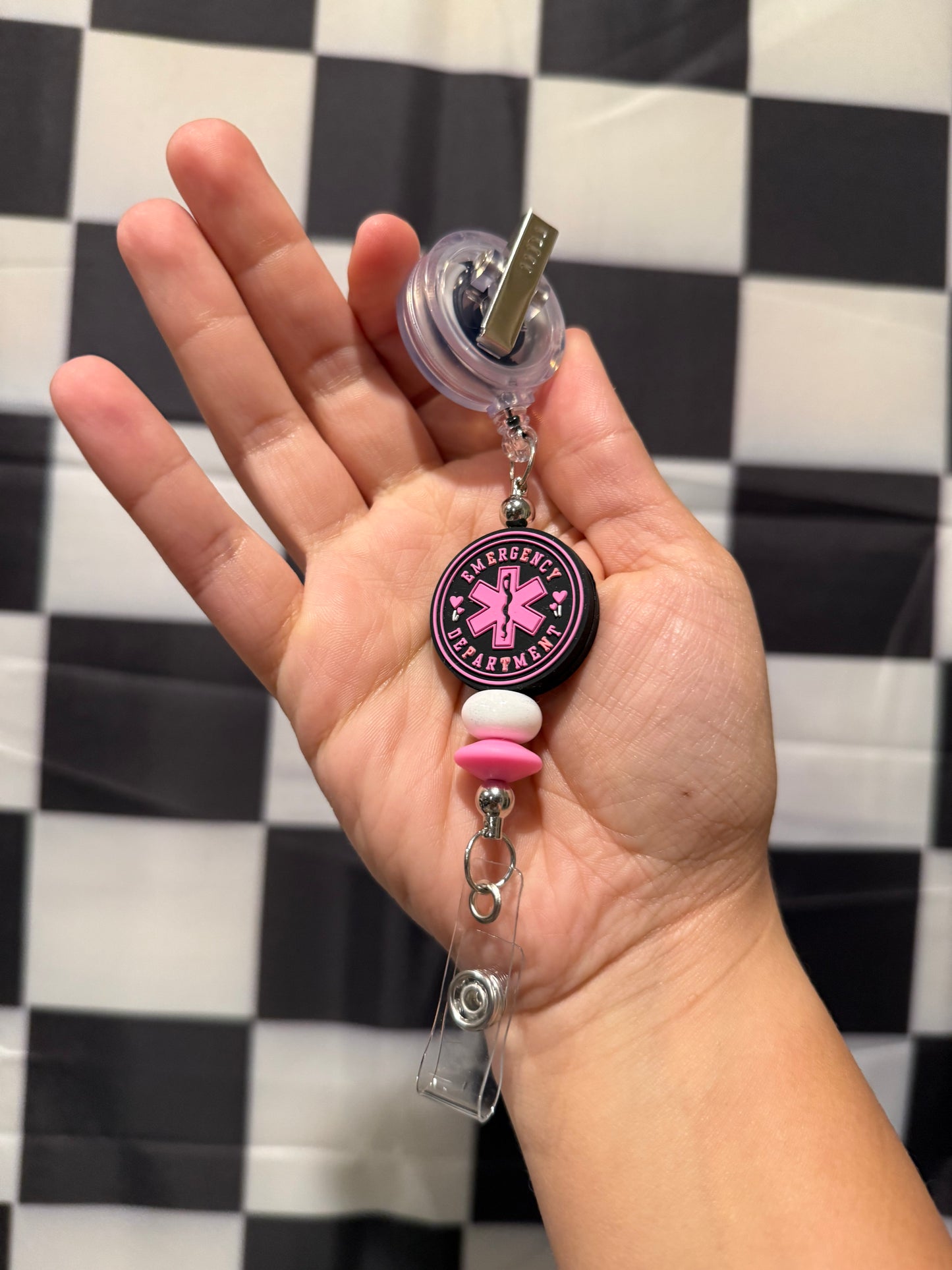 ER Nurse Badge Reel