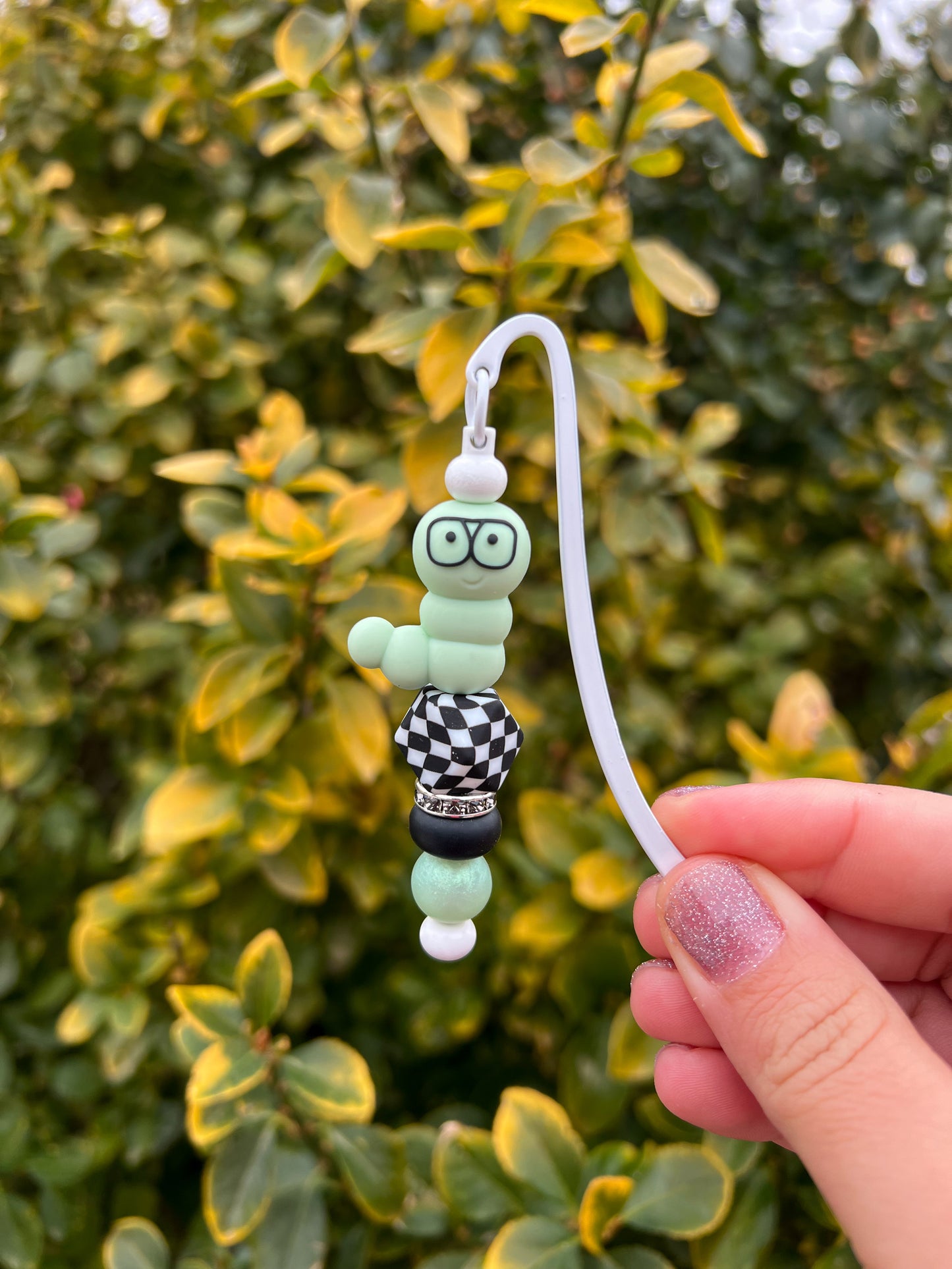 Book Worm Bookmark