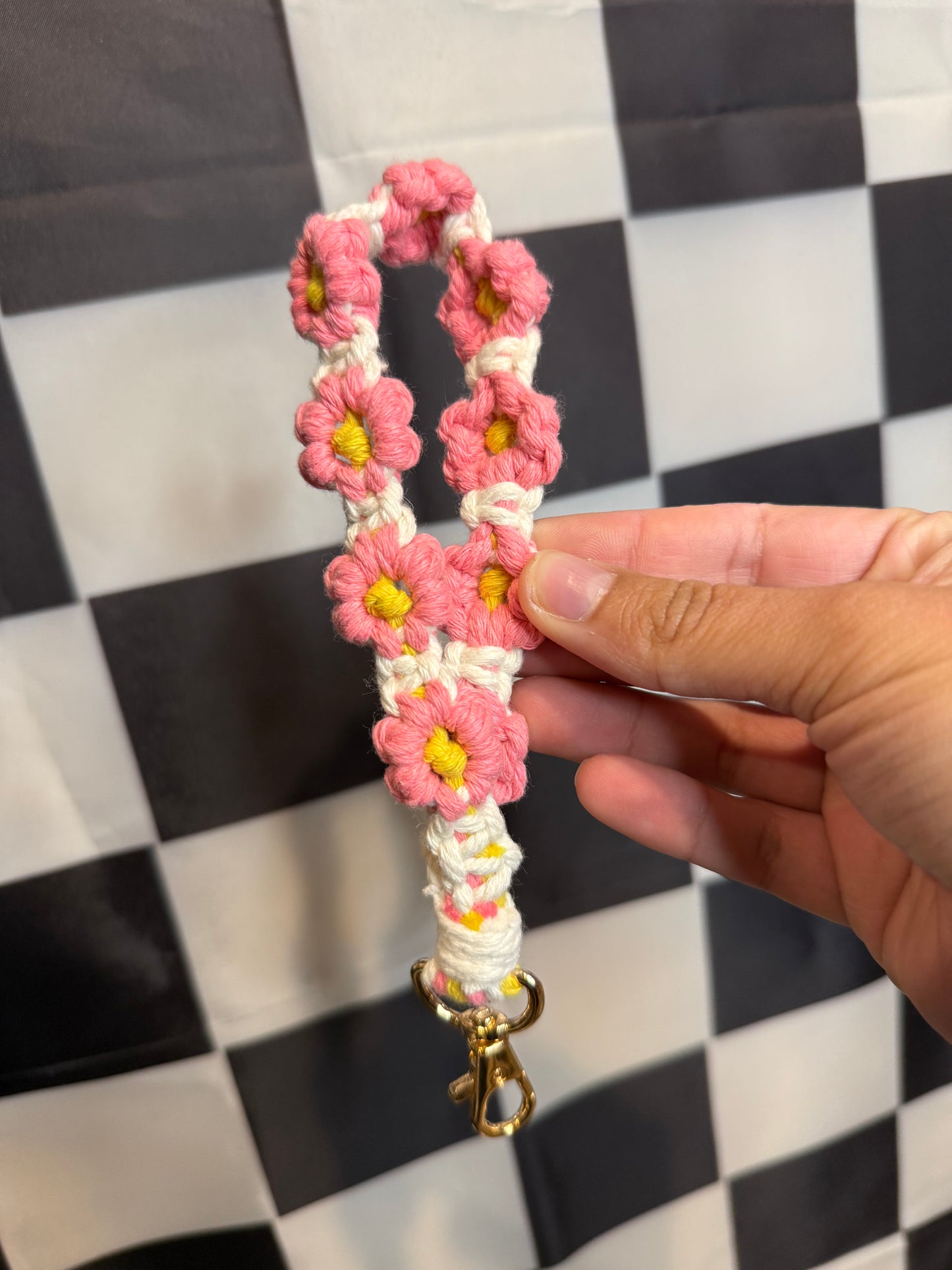 Crotched Key Wristlet