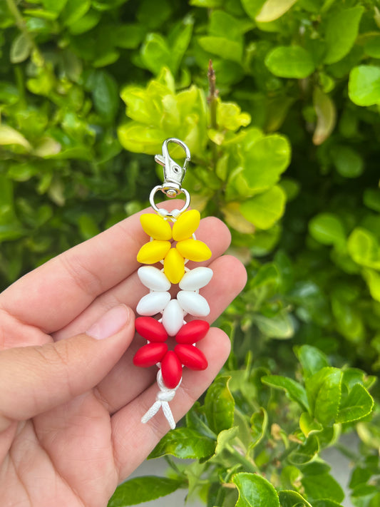 Lentil Flower Keychain - Chiefs