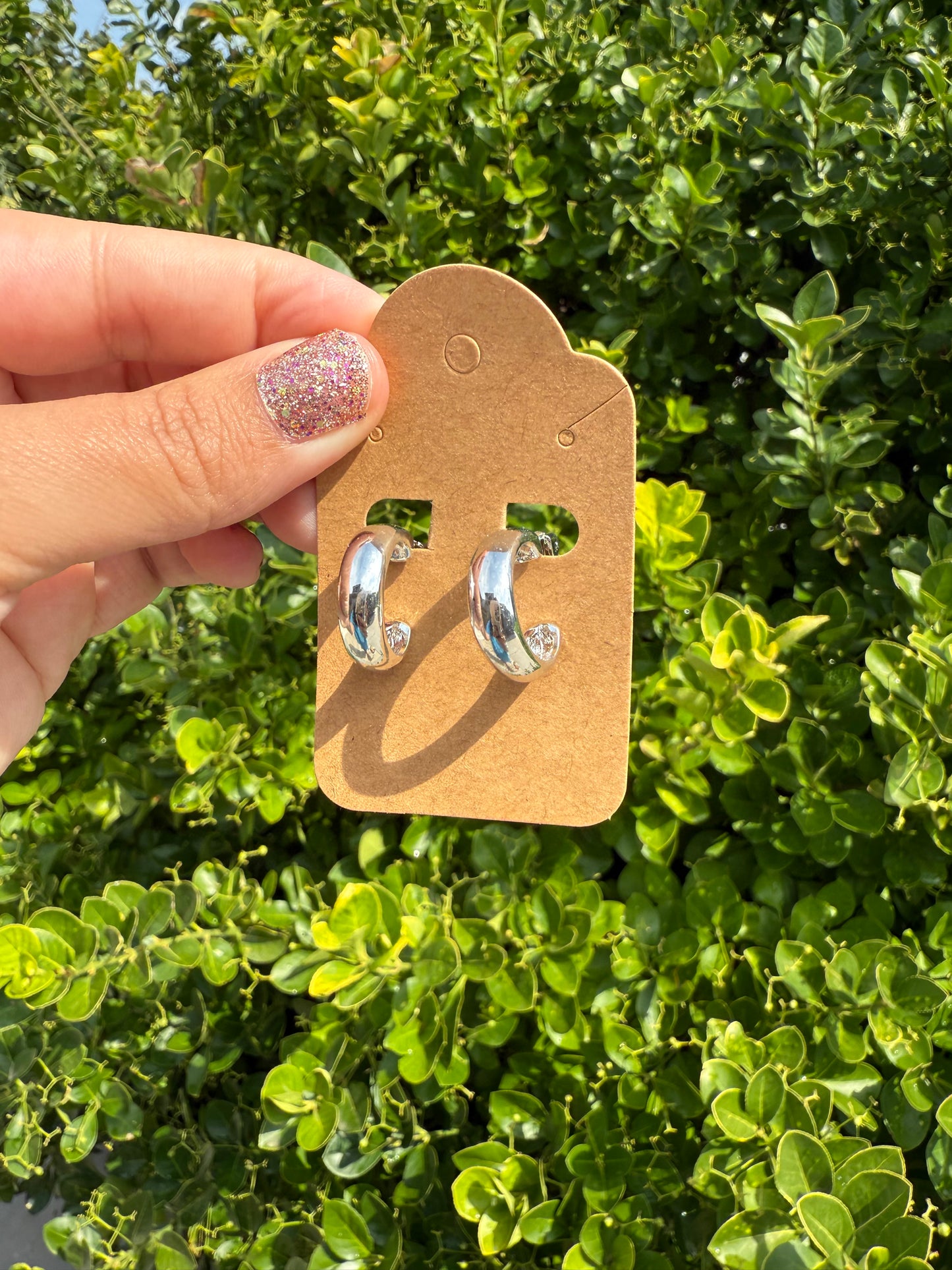 Hoop Clip On Earrings