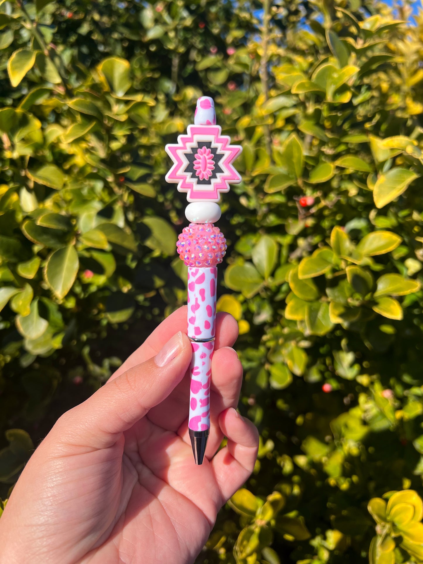 Pink Aztec Pen