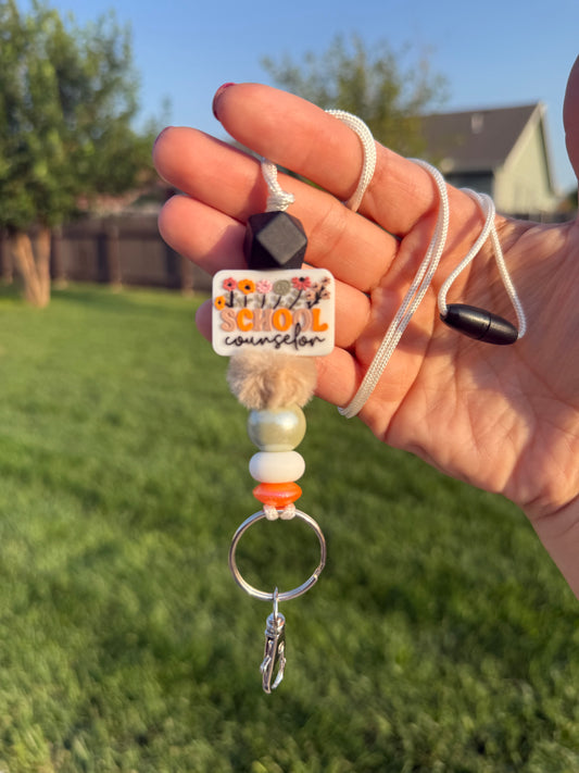 School Counselor Lanyard