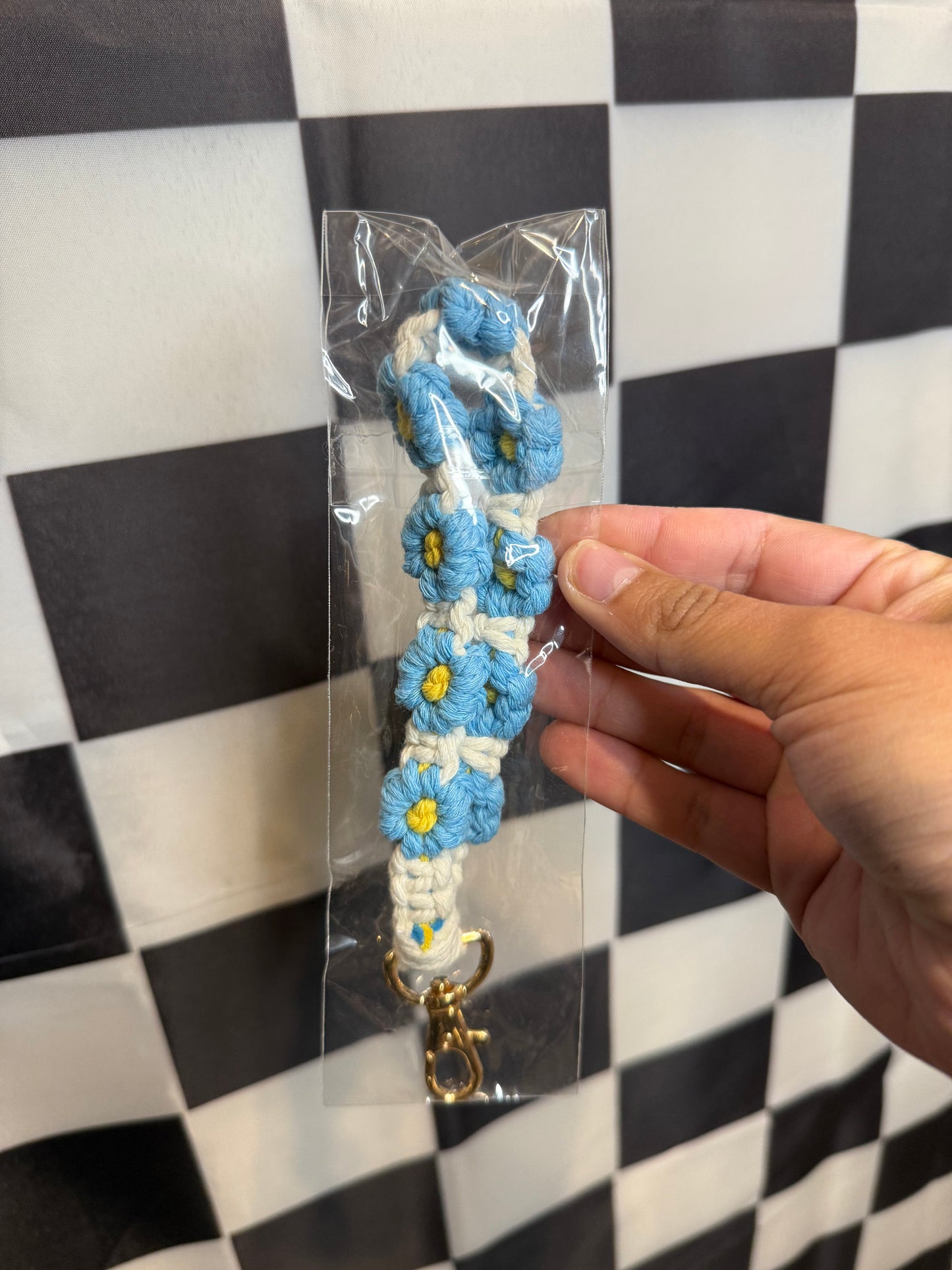 Crotched Key Wristlet