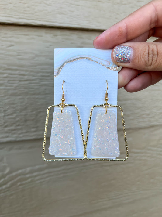 Millie Earrings - Opal