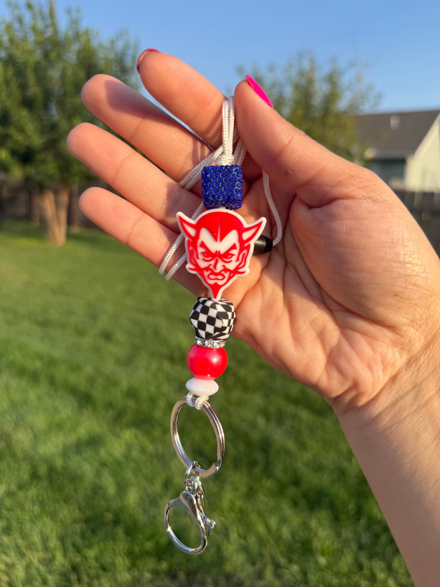 Red Demon Lanyard