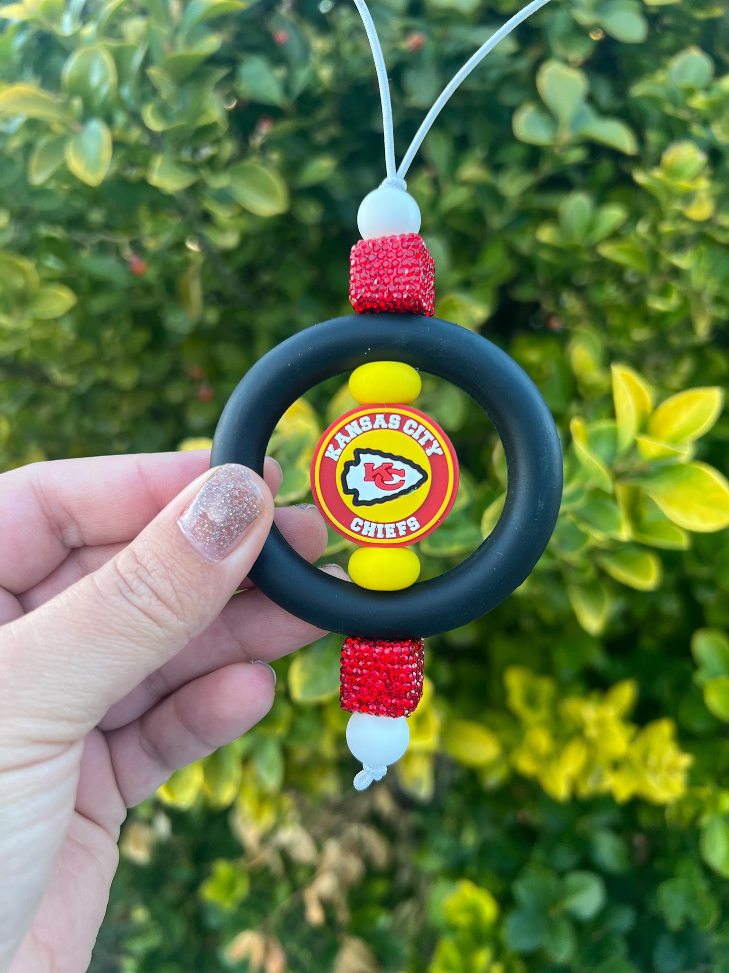 Chiefs Car Charm