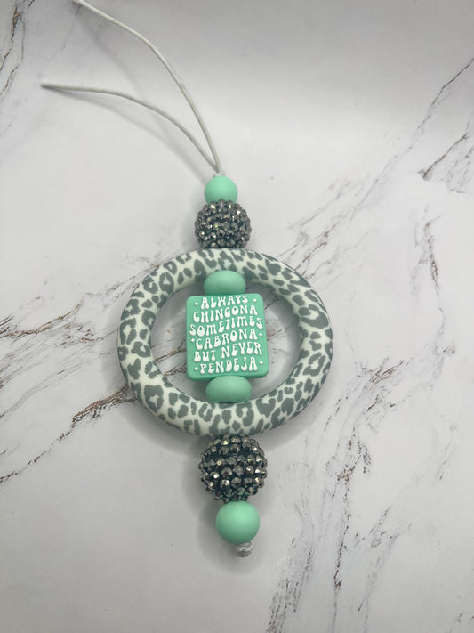 Chingona Car Charm