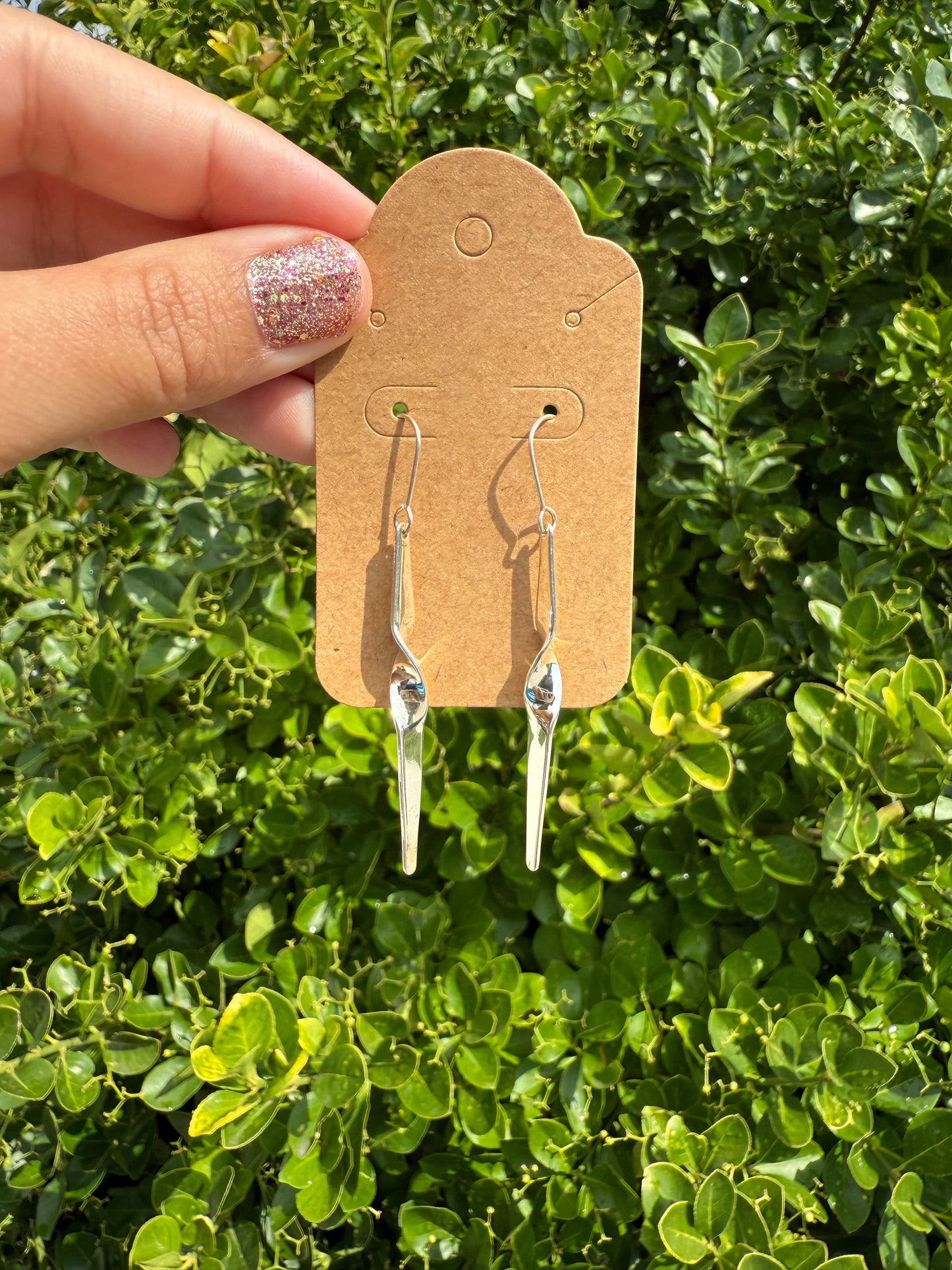 Twisted Point Earrings