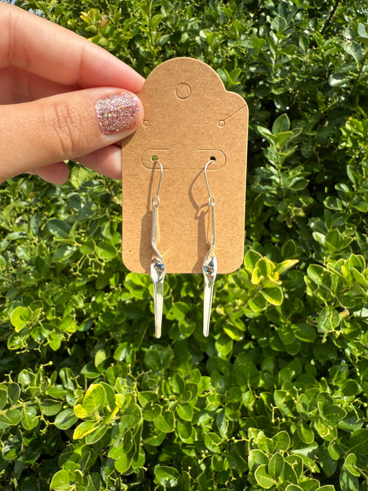 Twisted Point Earrings
