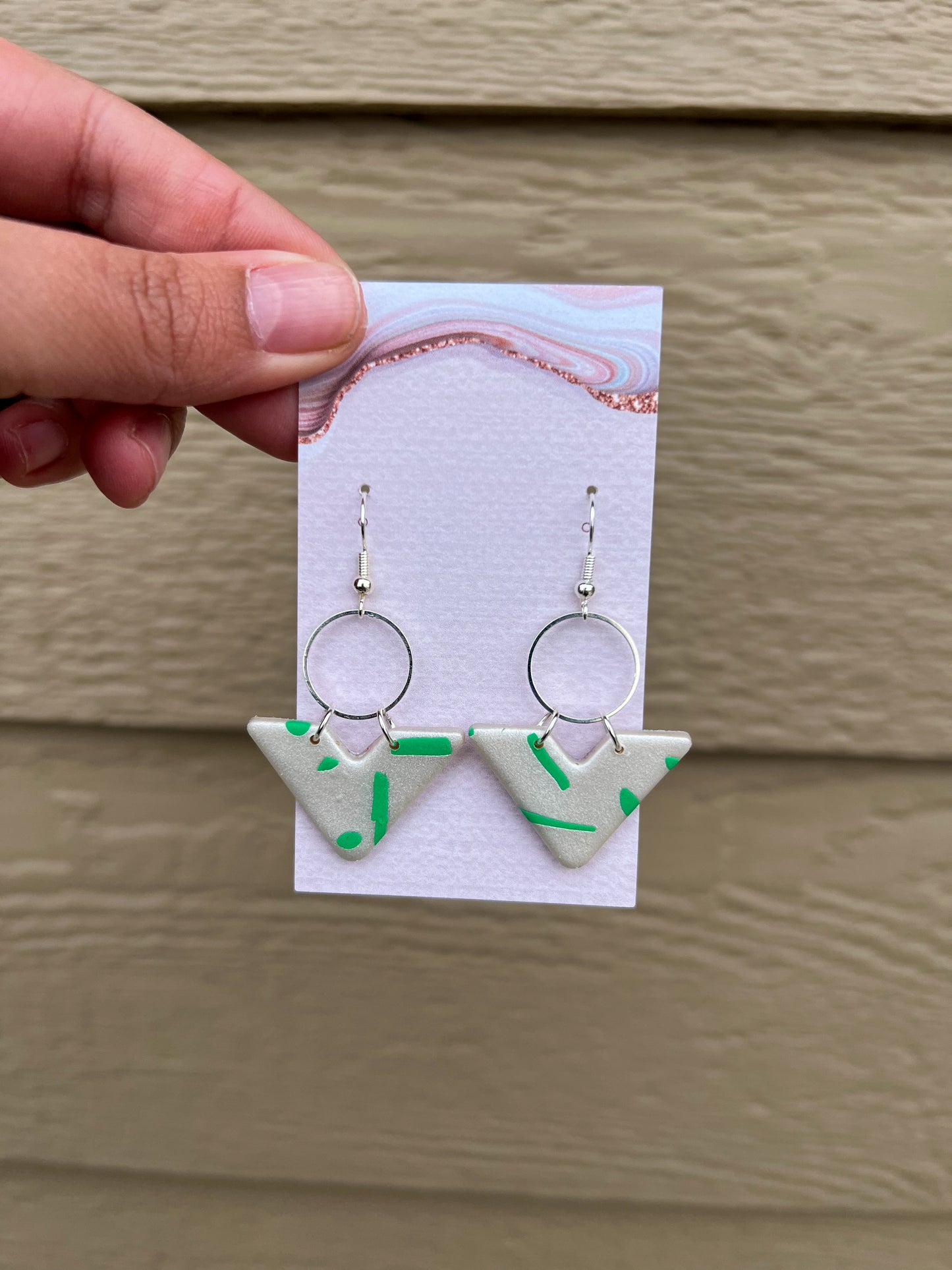 V Earrings - St. Patrick’s Edition