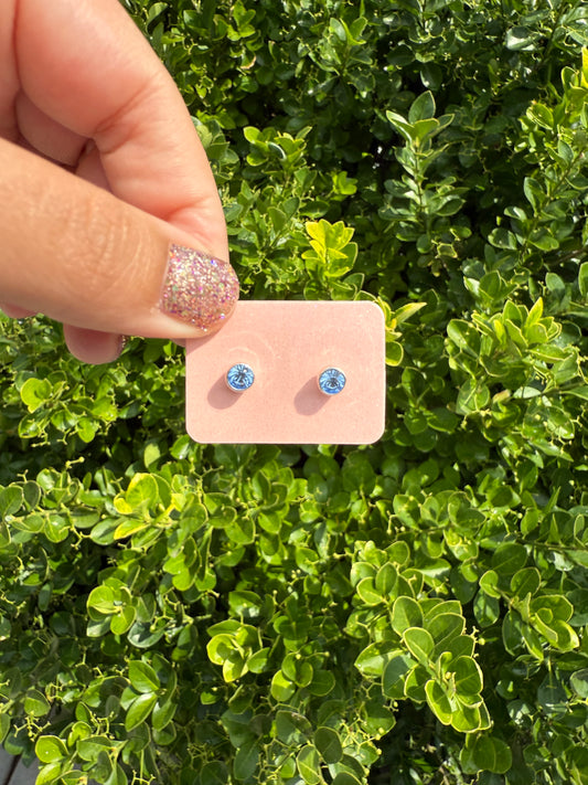 Light Blue Studs