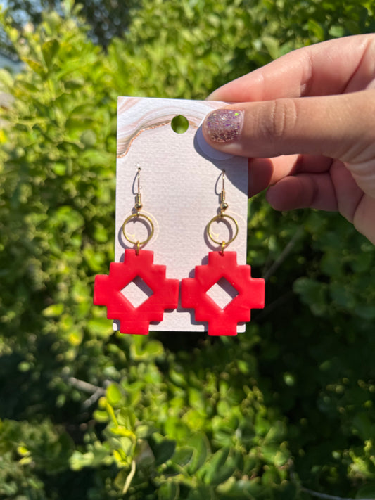 Aztec Vibes - Red