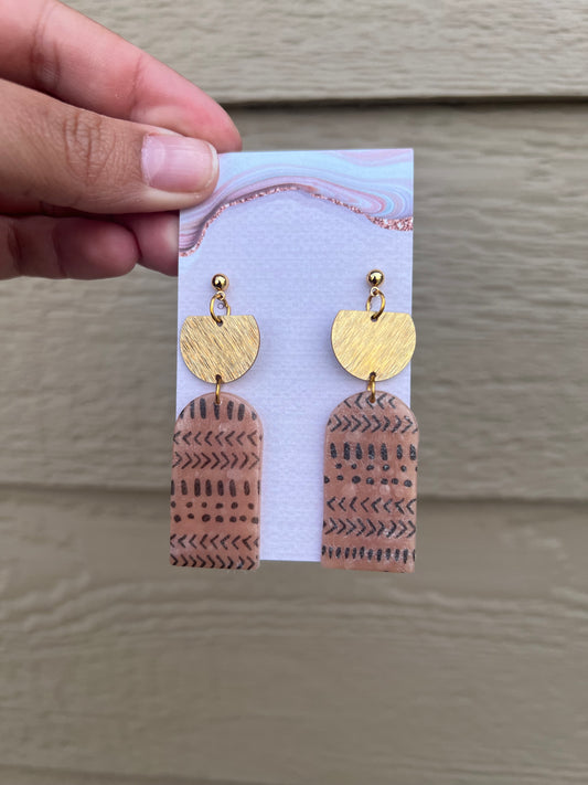 Lola Earrings - Aztec