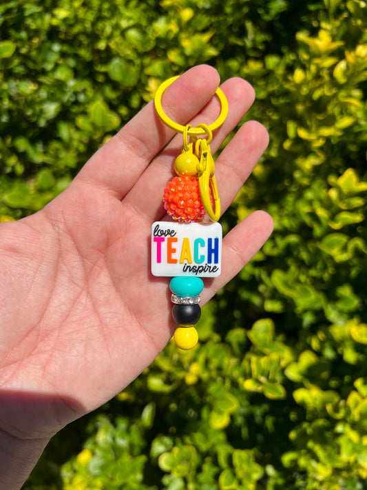 Teach Keychain