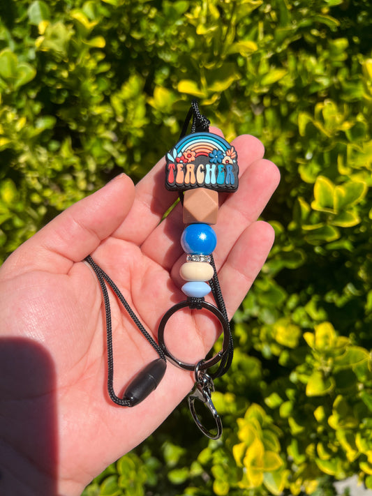 Boho Teacher Lanyard