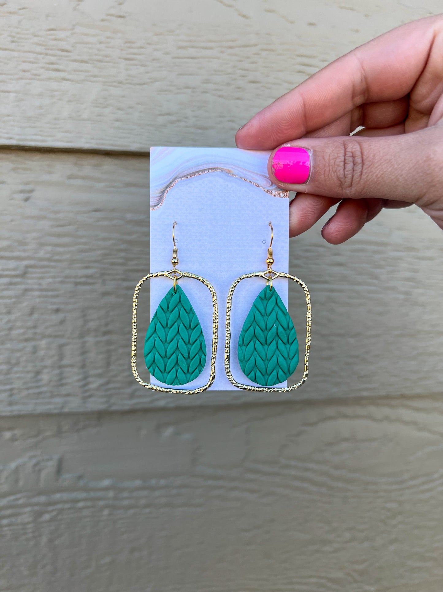 Missy Earrings - Jade