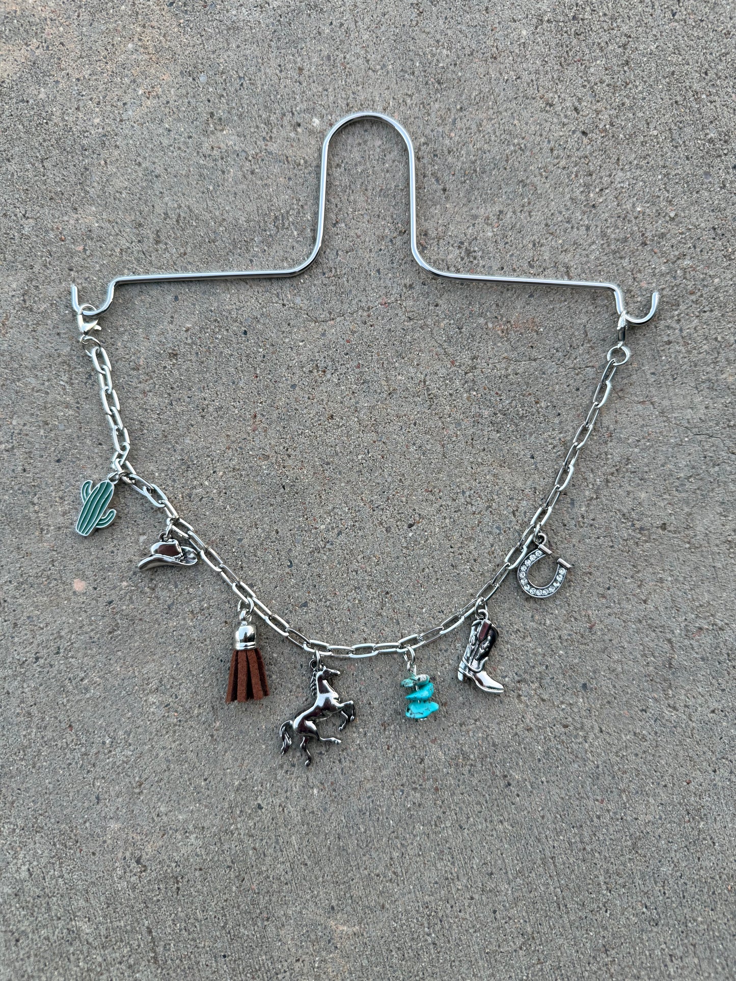 Western Hanger Car Charm