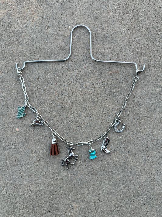Western Hanger Car Charm