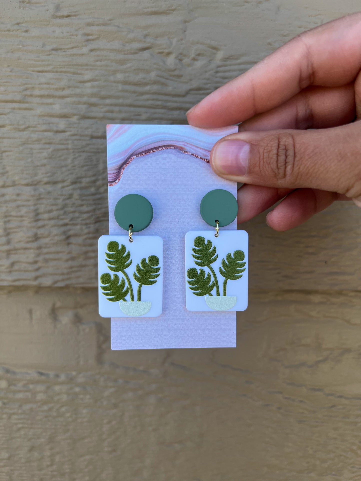 Plant Earrings