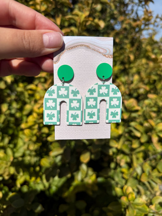 Shamrock Earrings
