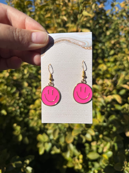 Smiley Face Earrings