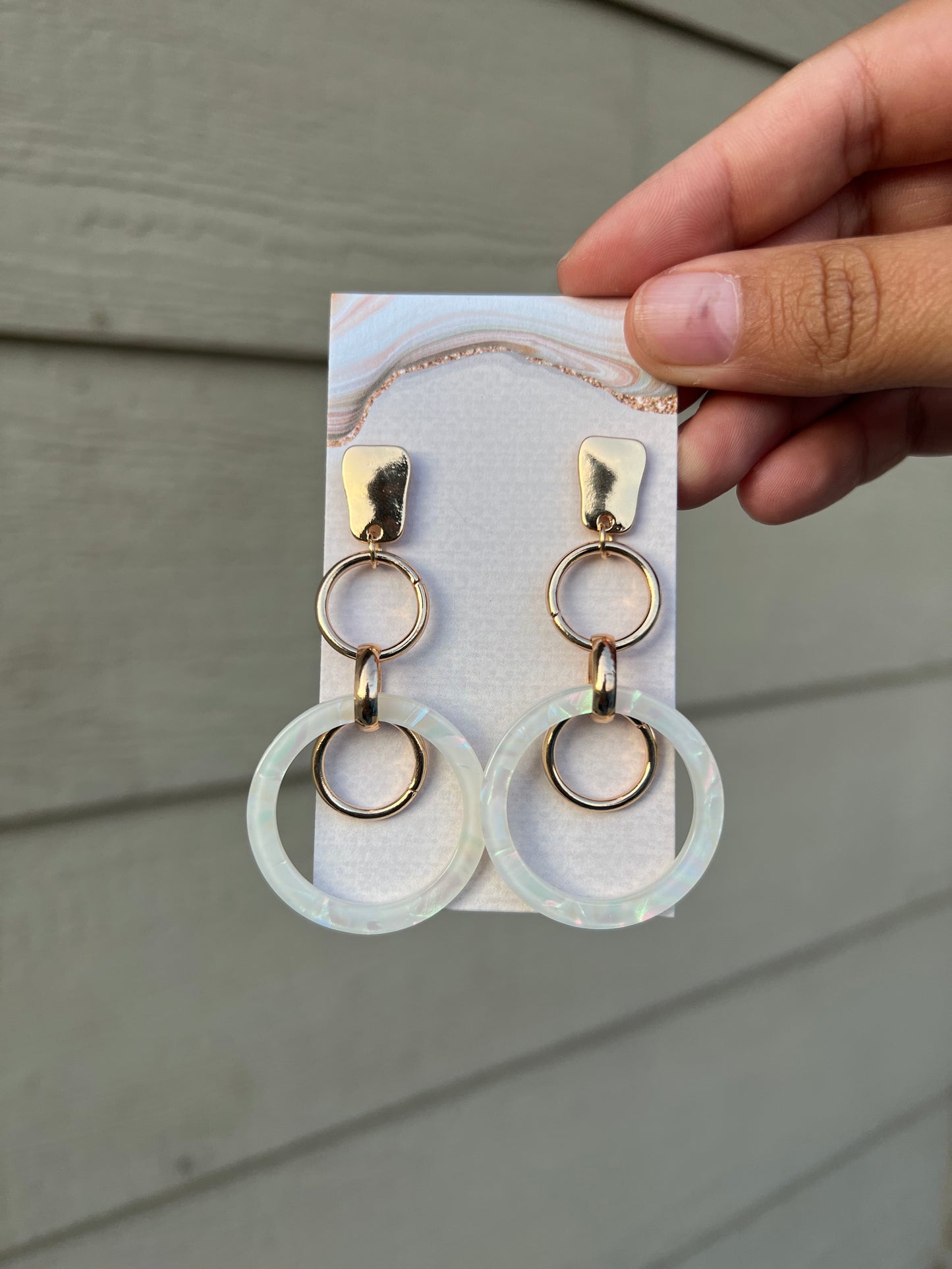 Kali Earrings - Opal