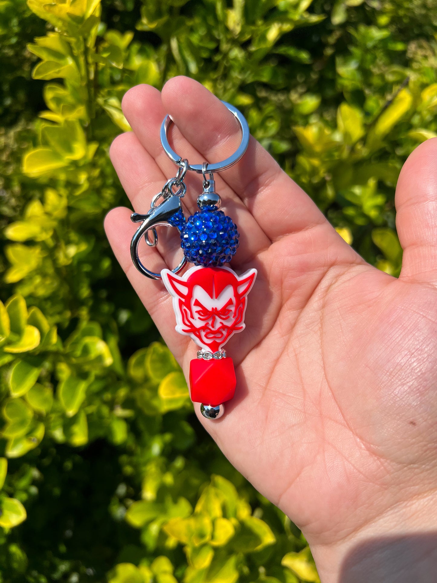 Red Demon Keychain