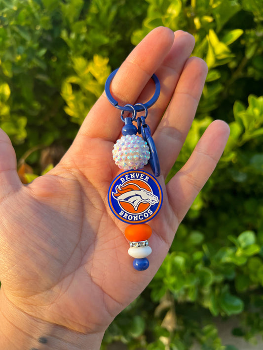 Broncos Keychain