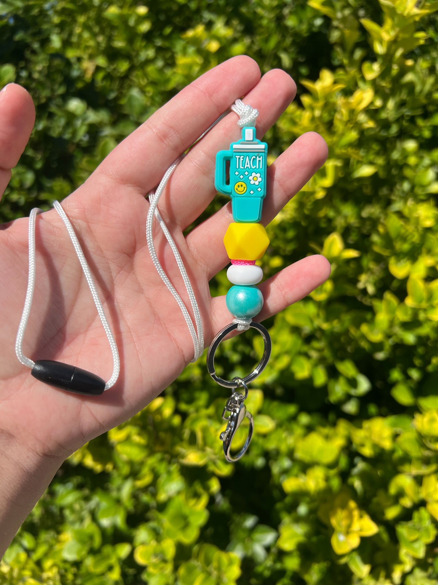 Teach Lanyard - Turquoise