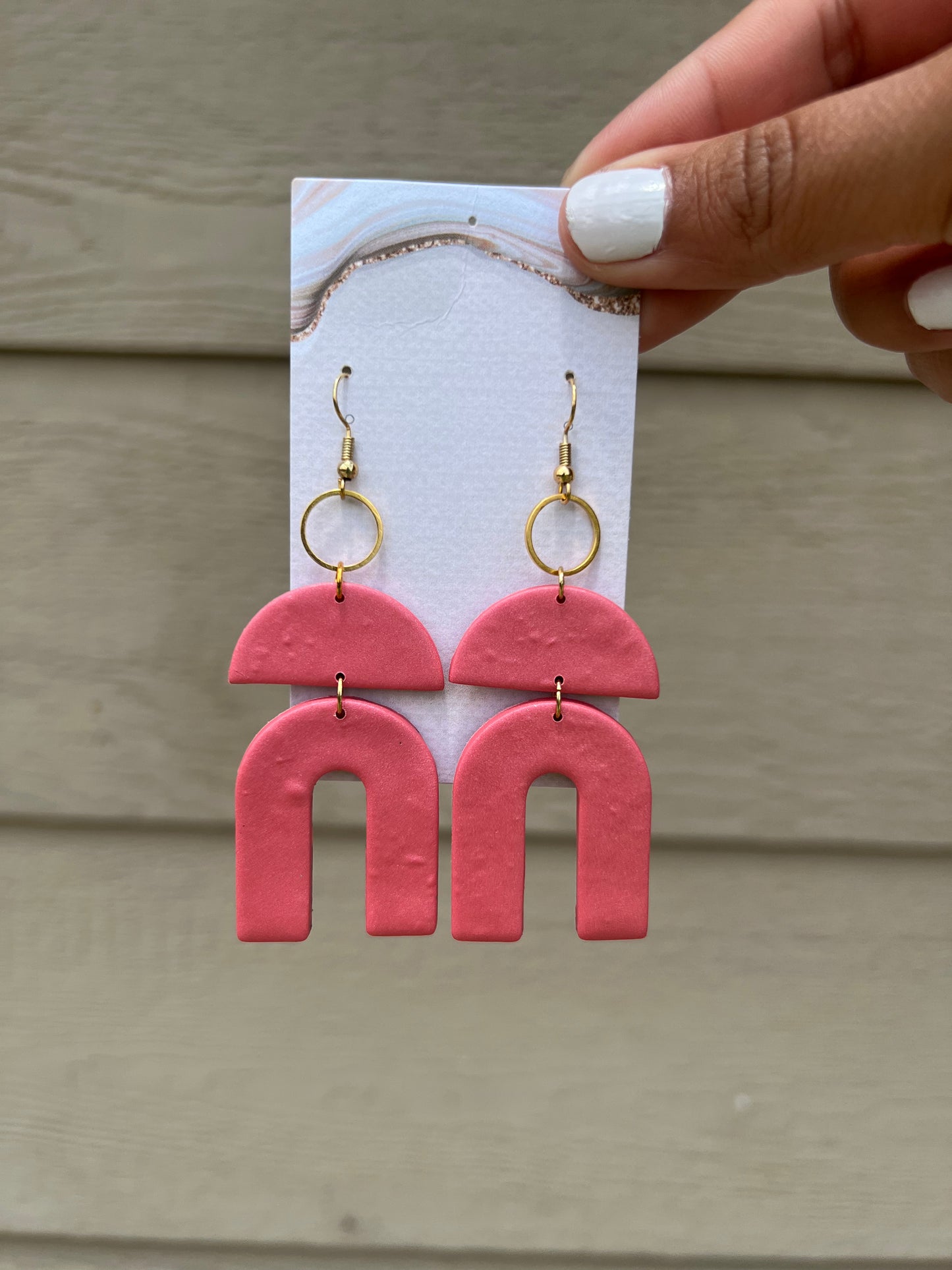 Piper Earrings - Pink