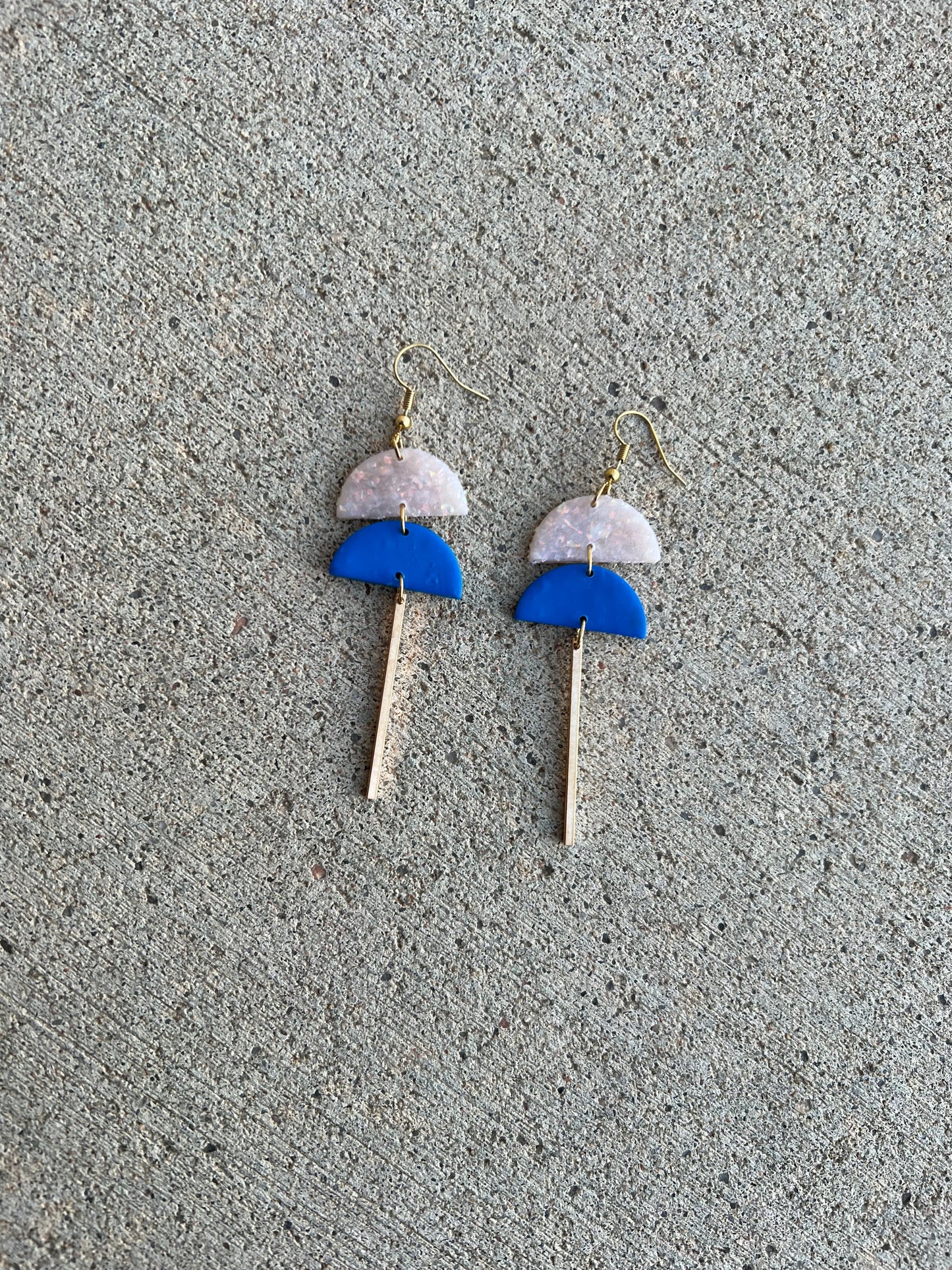 Rory Earrings - Opal/Blue